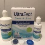 Resenha da solução para lentes UltraSept Sensitive