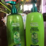 Garnier Fructis Grow Strong Apple Shampoo and Conditioner Review