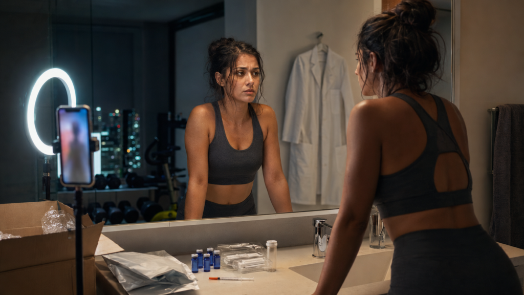 What science says about injectable peptides, GHK-Cu, safety risks, biohacking, beauty claims, and the fast-growing market.