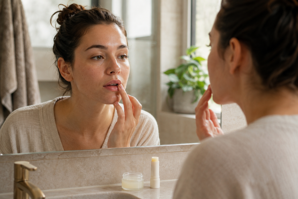 Vaselina é melhor que hidratante labial? Compare petrolato, FPS, Aquaphor, segurança e soluções para lábios ressecados.