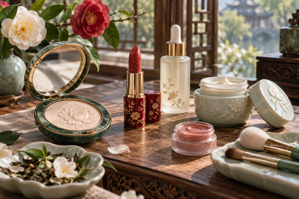 Explore 12 C-beauty brands, their history, key ingredients, signature products, and what makes Chinese skincare and makeup stand out.