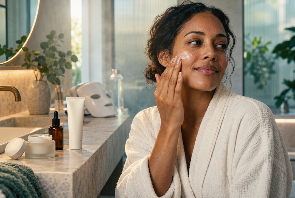 Explore as tendências de skincare para 2027: barreira cutânea, biotecnologia, IA e proteção solar, com evidências e dicas práticas.